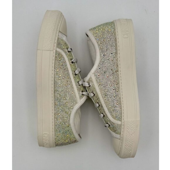 NIB-Walk 'n' Dior Strass Canvas Low Top - 38/7.5 - Picture 5 of 12